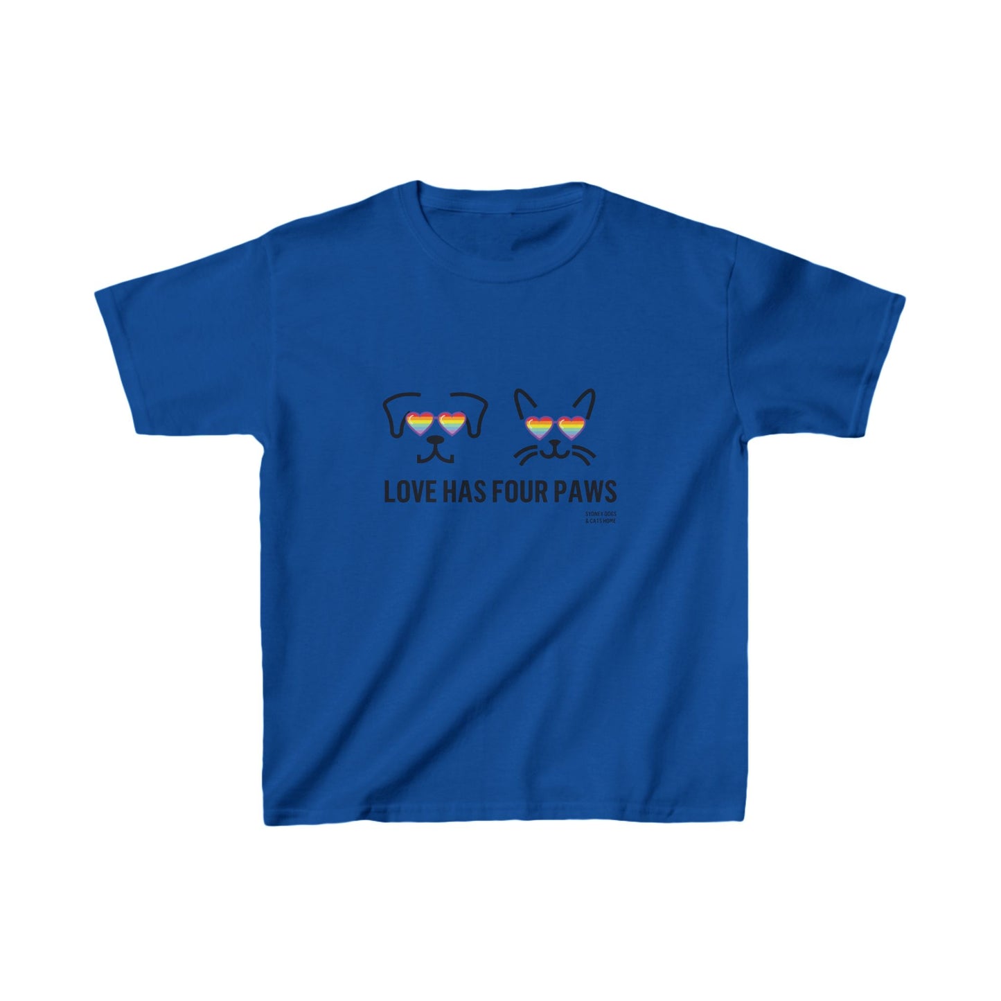 T-Shirt (Kids) - Love Has Four Paws (Pride Collection)