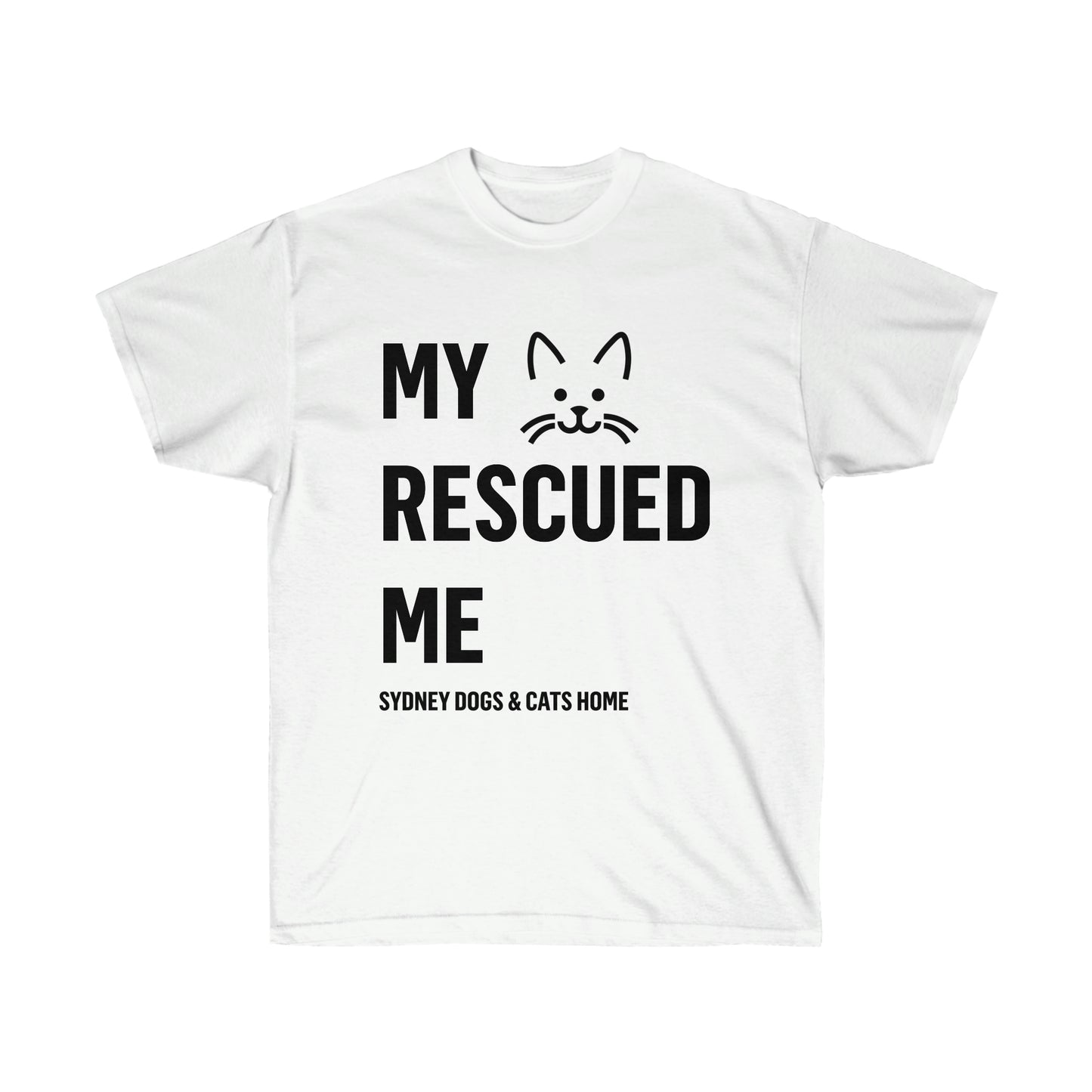 T-Shirt - My Cat Rescued Me - Unisex